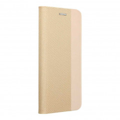 Sensitive Book na Samsung Galaxy A03S Obal peňaženka Zlatý