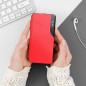 Smart View Book na Samsung Galaxy A03S Obal knižka (Smart View) Červený