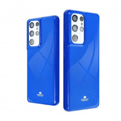 Jelly na Apple iPhone 13 MERCURY kryt TPU Modrý