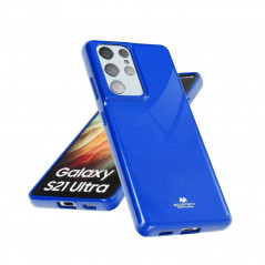 Jelly na Apple iPhone 13 MERCURY kryt TPU Modrý