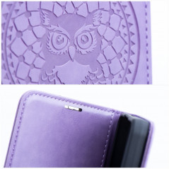 Peňaženkové puzdro MEZZO Book na XIAOMI Redmi 12C Lapač snov  Fialový (Purple)