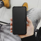 Peňaženkové puzdro Razor Book na XIAOMI Redmi 12C Uhlíkové vlákno, Karbónový vzor  Čierny