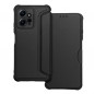 Peňaženkové puzdro Razor Book na XIAOMI Redmi Note 12 4G Uhlíkové vlákno, Karbónový vzor  Čierny