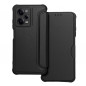 Peňaženkové puzdro Razor Book na XIAOMI Redmi Note 12 Pro 5G Uhlíkové vlákno, Karbónový vzor  Čierny