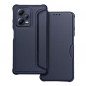 Peňaženkové puzdro Razor Book na XIAOMI Redmi Note 12 Pro Plus 5G Uhlíkové vlákno, Karbónový vzor  Modrý