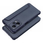 Peňaženkové puzdro Razor Book na XIAOMI Redmi Note 12 Pro Plus 5G Uhlíkové vlákno, Karbónový vzor  Modrý
