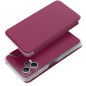 Peňaženkové puzdro Piano Book na XIAOMI Redmi Note 12 5G Purpurový