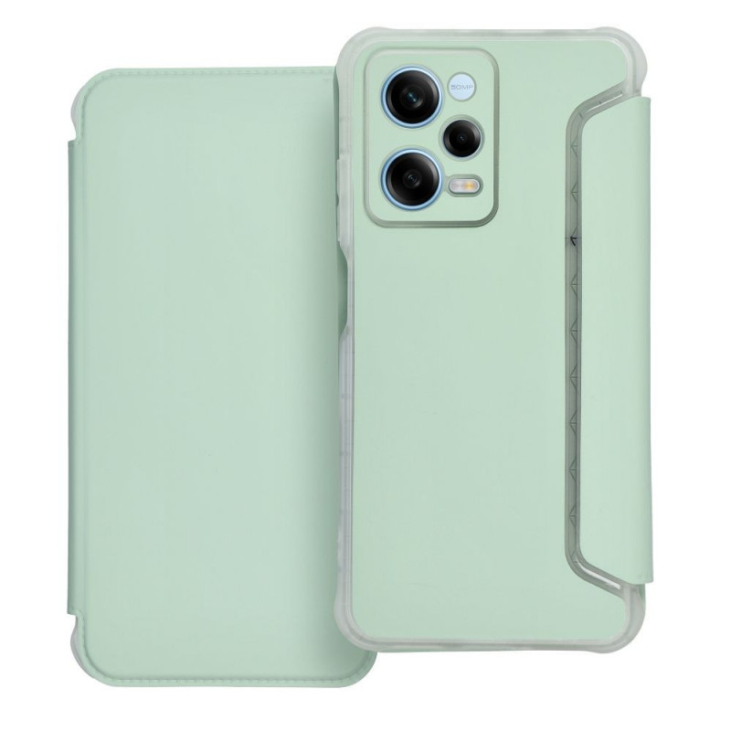 Peňaženkové puzdro Piano Book na XIAOMI Redmi Note 12 Pro 5G Svetlo zelený