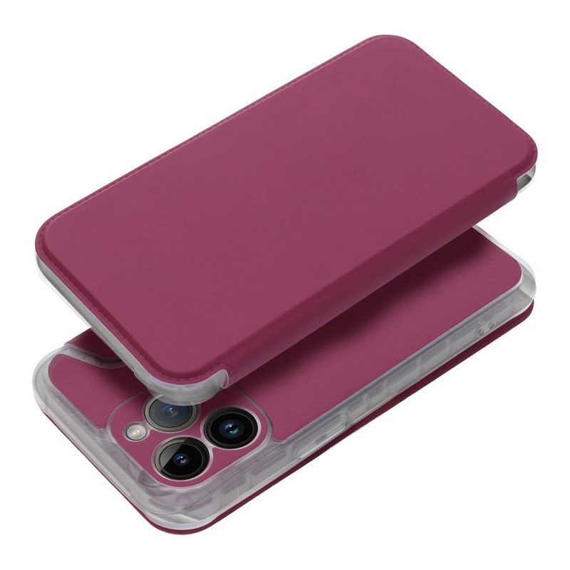 Peňaženkové puzdro Piano Book na XIAOMI Redmi Note 12 Pro Plus 5G Purpurový