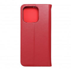 Peňaženkové puzdro Leather case SMART PRO na XIAOMI Redmi 12C Elegant Vinovo červený