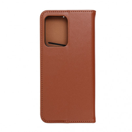 Peňaženkové puzdro Leather case SMART PRO na XIAOMI Redmi Note 12 Pro Plus 5G Elegant Hnedý