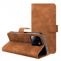 Peňaženkové puzdro TENDER Book na XIAOMI 13 Pro Hnedý