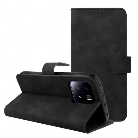 Peňaženkové puzdro TENDER Book na XIAOMI 13 Pro Čierny