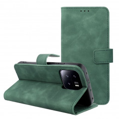 Peňaženkové puzdro TENDER Book na XIAOMI 13 Pro Zelený