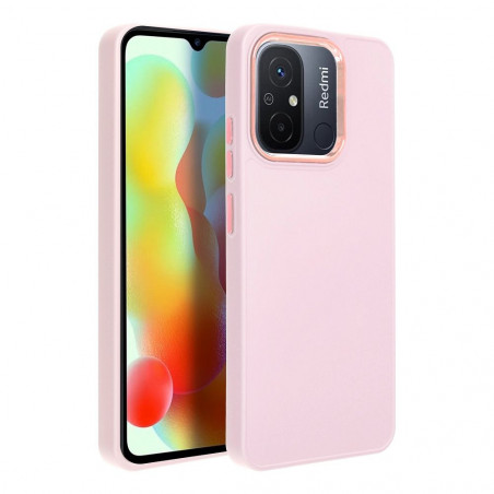 Kryt FRAME na XIAOMI Redmi 12C Elegant Púdrovo ružový