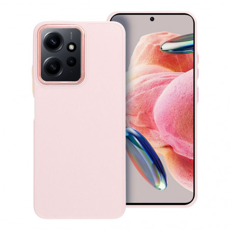Kryt FRAME na XIAOMI Redmi Note 12 4G Elegant Púdrovo ružový