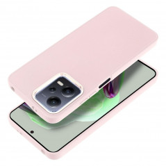 Kryt FRAME na XIAOMI Redmi Note 12 5G Elegant  Púdrovo ružový