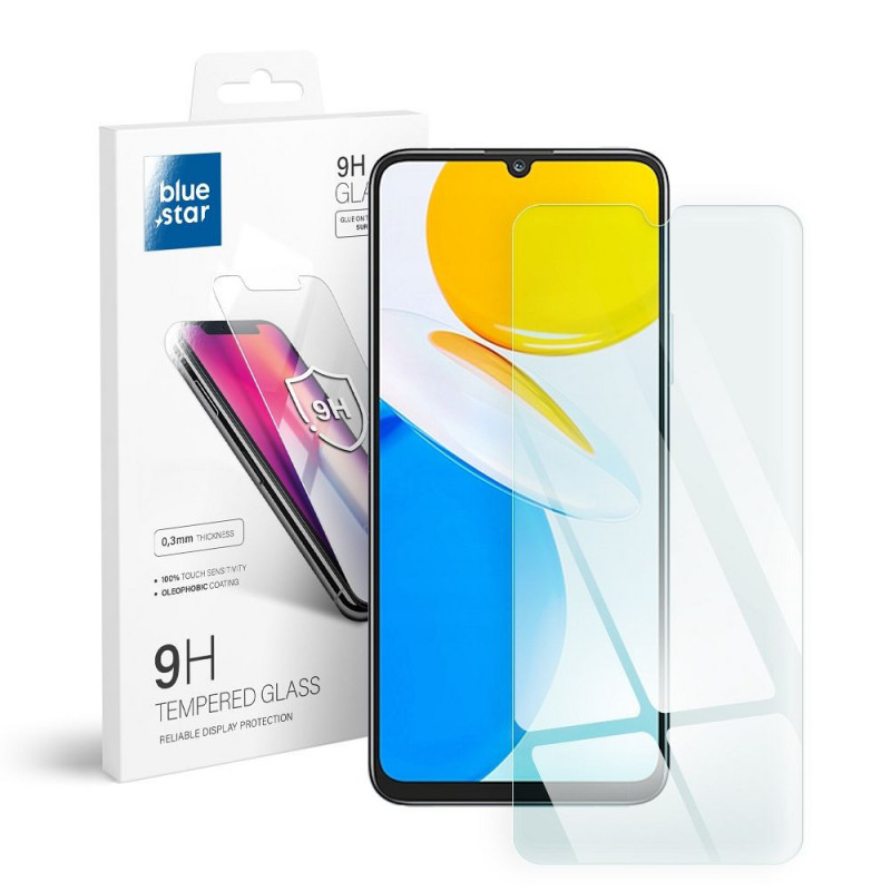 Ochranné sklo Blue Star 9H na Honor X7a Transparentný 