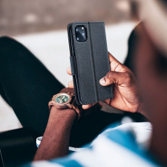 Peňaženkové puzdro Fancy Book na XIAOMI Redmi Note 12 Pro 5G Čierny