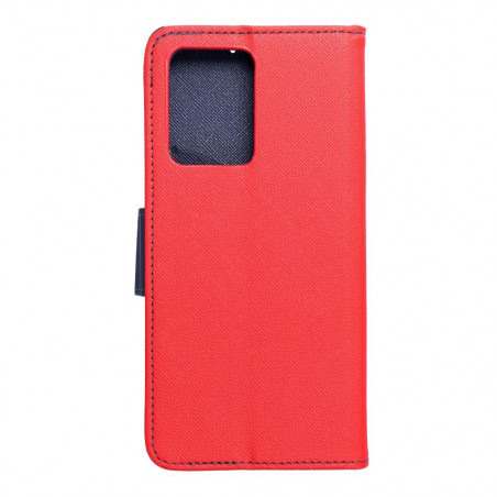 Peňaženkové puzdro Fancy Book na XIAOMI Redmi Note 12 Pro Plus 5G Červený / Námornícka modrá