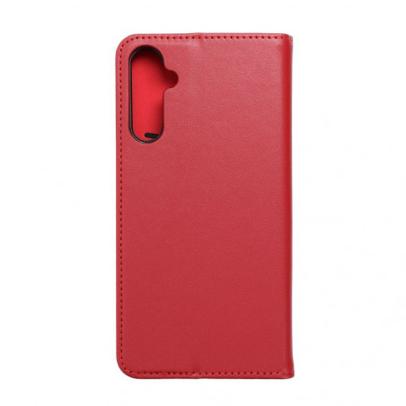 Peňaženkové puzdro Leather case SMART PRO na Samsung Galaxy A34 Elegant Vinovo červený