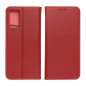Peňaženkové puzdro Leather case SMART PRO na Samsung Galaxy A34 Elegant  Vinovo červený