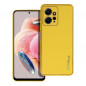 Kryt Leather na XIAOMI Redmi Note 12 4G Žltý