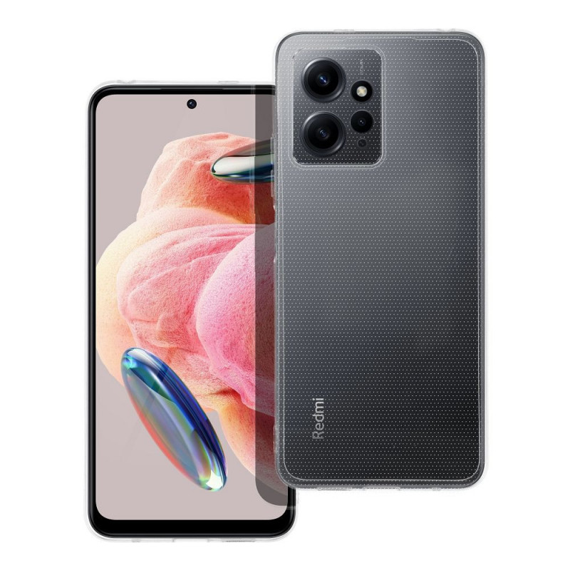 Kryt CLEAR 2mm na XIAOMI Redmi Note 12 4G Transparentný