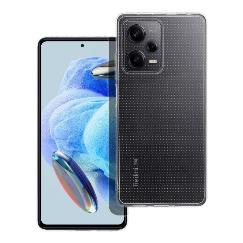 Kryt CLEAR 2mm na XIAOMI Redmi Note 12 Pro 5G Transparentný