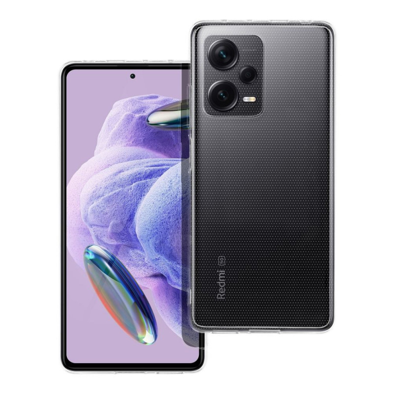 Kryt CLEAR 2mm na XIAOMI Redmi Note 12 Pro Plus 5G Transparentný