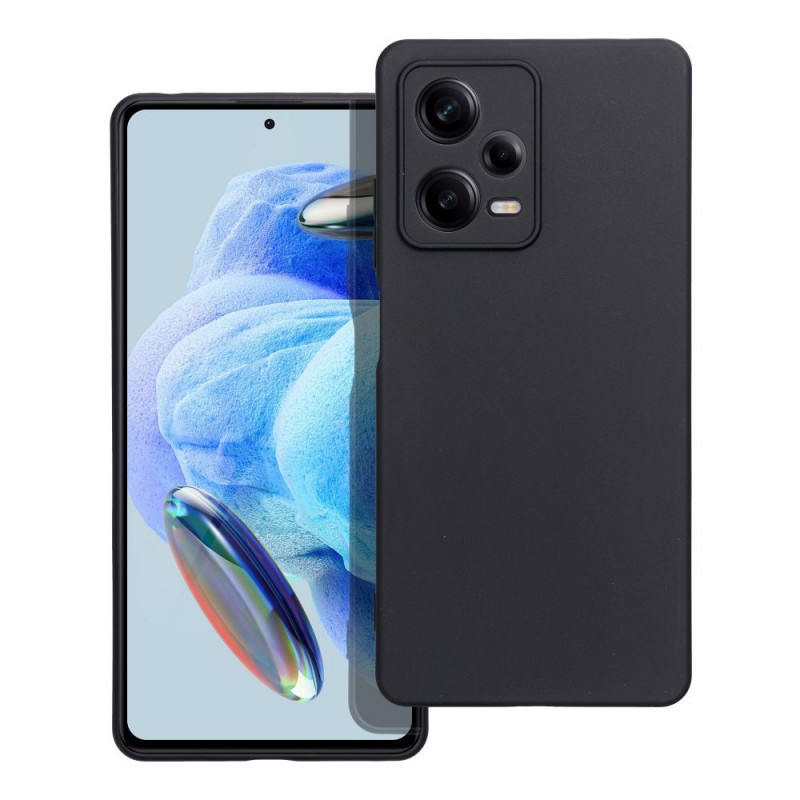 Kryt MATT na XIAOMI Redmi Note 12 Pro 5G Čierny