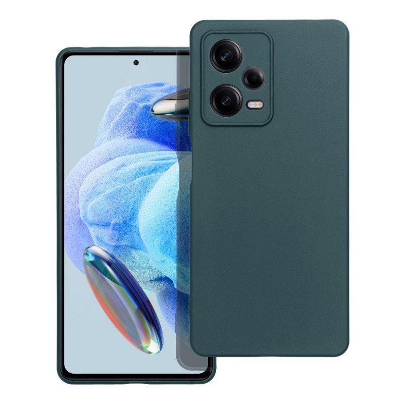 Kryt MATT na XIAOMI Redmi Note 12 Pro 5G Tmavo zelený