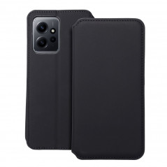 Peňaženkové puzdro Dual Pocket book na XIAOMI Redmi Note 12 5G Čierny