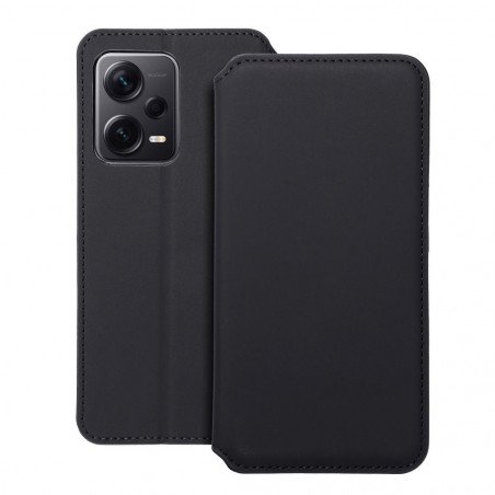 Peňaženkové puzdro Dual Pocket book na XIAOMI Redmi Note 12 Pro Plus 5G Čierny