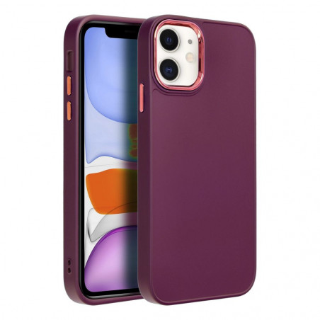 Kryt FRAME na Apple iPhone 11 Elegant Fialový (Purple)