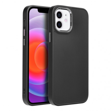 Kryt FRAME na Apple iPhone 12 Elegant  Čierny