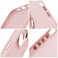 Kryt FRAME na Apple iPhone 12 Pro Elegant  Púdrovo ružový