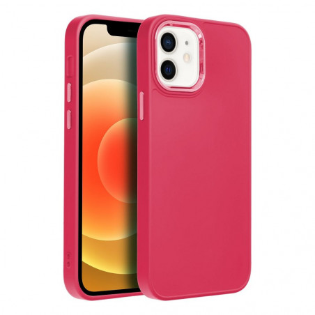Kryt FRAME na Apple iPhone 12 Pro Elegant Purpurový