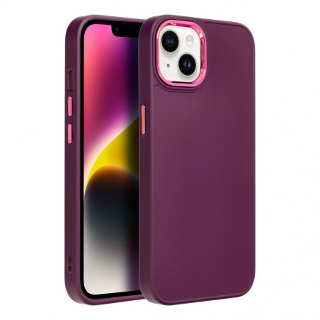 Kryt FRAME na Apple iPhone 13 Elegant Fialový (Purple)