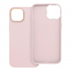 Kryt FRAME na Apple iPhone 14 Elegant  Púdrovo ružový