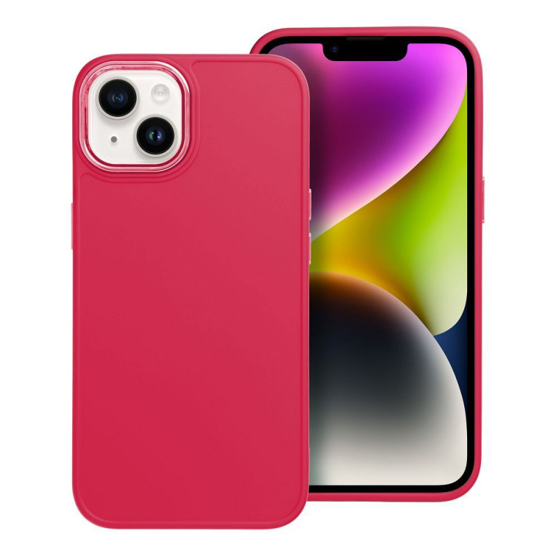 Kryt FRAME na Apple iPhone 14 Elegant  Purpurový