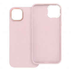 Kryt FRAME na Apple iPhone 14 Plus Elegant  Púdrovo ružový