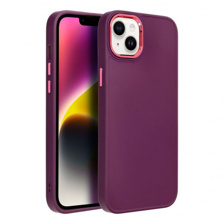 Kryt FRAME na Apple iPhone 14 Plus Elegant Fialový (Purple)