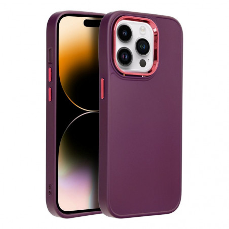 Kryt FRAME na Apple iPhone 14 Pro Elegant Fialový (Purple)