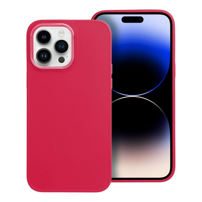 Kryt FRAME na Apple iPhone 14 Pro Max Elegant  Purpurový