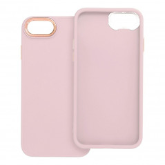 Kryt FRAME na Apple iPhone SE 2022 5G Elegant  Púdrovo ružový