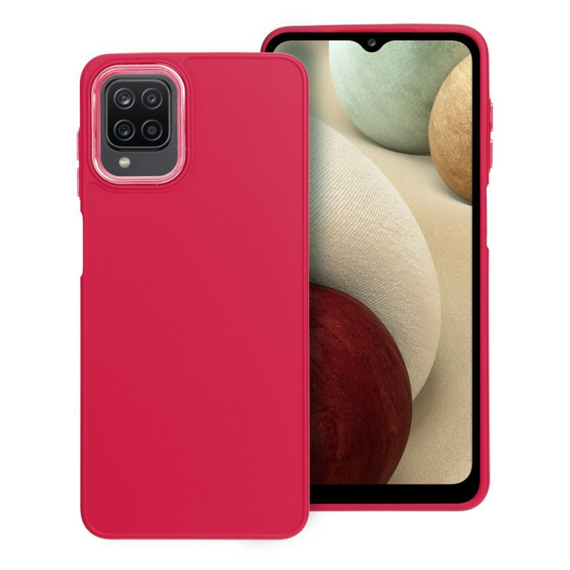 Kryt FRAME na Samsung Galaxy A12 Elegant  Purpurový