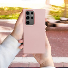 Kryt FRAME na Samsung Galaxy A14 LTE Elegant Púdrovo ružový
