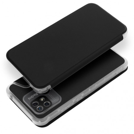 Peňaženkové puzdro Piano Book na XIAOMI Redmi 10C Čierny