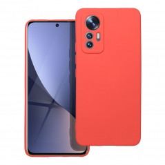 Kryt Silicone na XIAOMI 12 Lite Elegant  Broskyňový